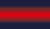 Horizontaler Verlauf von dunkelblau zu rot