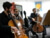 Cellists rehearsing